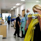 There are fewer than five people being treated for coronavirus in Forth Valley hospitals