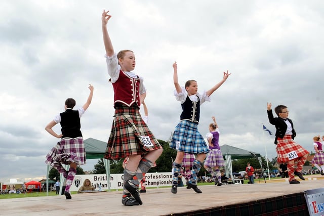 Highland dancing championships.