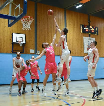 Falkirk Fury's senior men may have lost out on top spot - but they put on a show against the title winners on Friday night (Pics by Alex Johnson)
