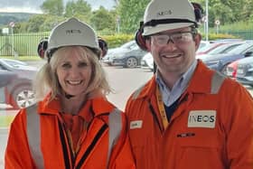 Reform MSP's Amanda and Duncan take a tour of Ineos in Grangemouth (Picture: Submitted)