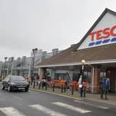 Tesco in Central Retail Park, Falkirk will be among the stores hosting a food collection for the Trussell Trust and FareShare. Picture: Michael Gillen.