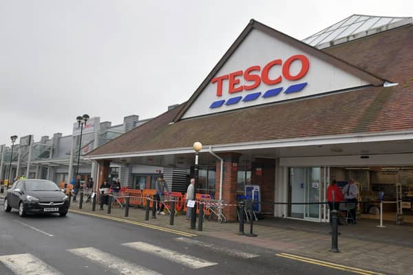 Tesco in Central Retail Park, Falkirk will be among the stores hosting a food collection for the Trussell Trust and FareShare. Picture: Michael Gillen.