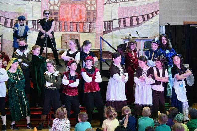 The talented youngsters came from P5, P6 and P7.
