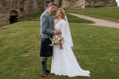 Jamie Henderson and Eilidh Dunnet chose a beautiful setting for their wedding on September 28.
