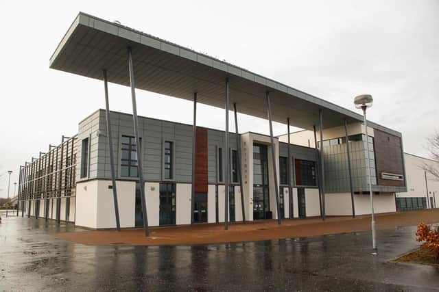 Grangemouth High School was praised after a recent inspection