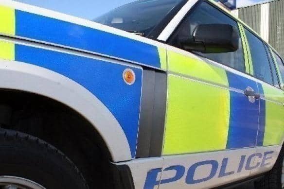Police were in attendance at the road traffic collision this morning