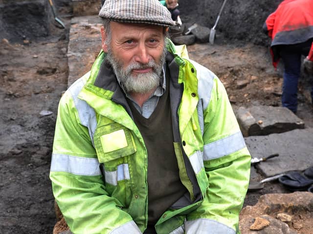 Falkirk historian Geoff Bailey