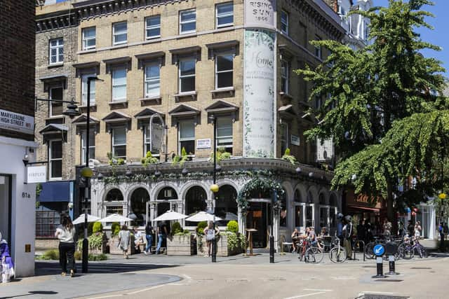 An exterior view of Home Marylebone on Marylebone High Street. Image: Sister London