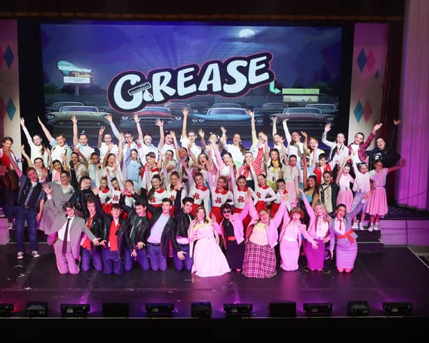 Big Bad Wolf's cast for Grease School Edition.