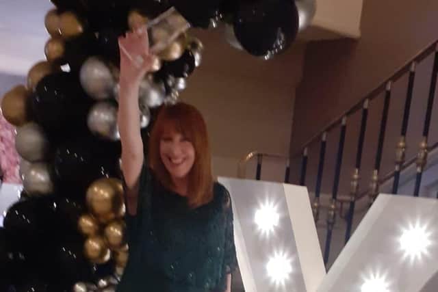 Eileen Nugent celebrates winning wedding hair stylist accolade at the Your Scottish Wedding Awards 2022