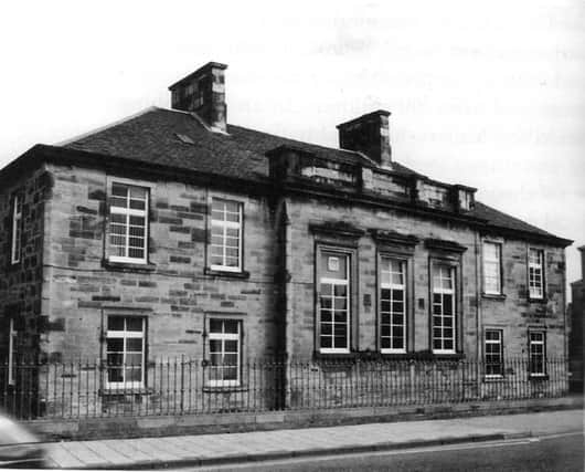 The Grammar School in Park Street, Falkirk opened in 1846.  (Pic: submitted)