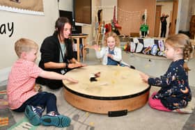 Youngsters learn and have fun at ELC centre's such as  Kinnaird Waters. Pic: Michael Gillen