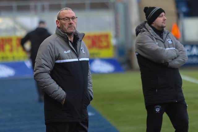 Former management team Sandy Clark and George Paterson are now at Albion Rovers (Photo: Scott Louden)