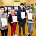 Youngsters who completed the Deekin to Jan course receive their certificates
