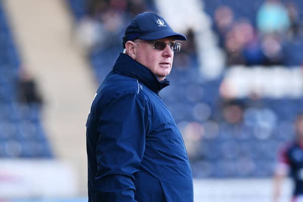 Falkirk boss John McGlynn says Saturday's potential League One title clincher against Montrose is just another three points for his side to collect (Photo: Michael Gillen)