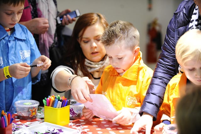 Youngsters could enjoy pumpkin carving, crafts, face painting, a slime workshop and an online treasure hunt during the Hallowe'en at the Howgate event back in 2019.