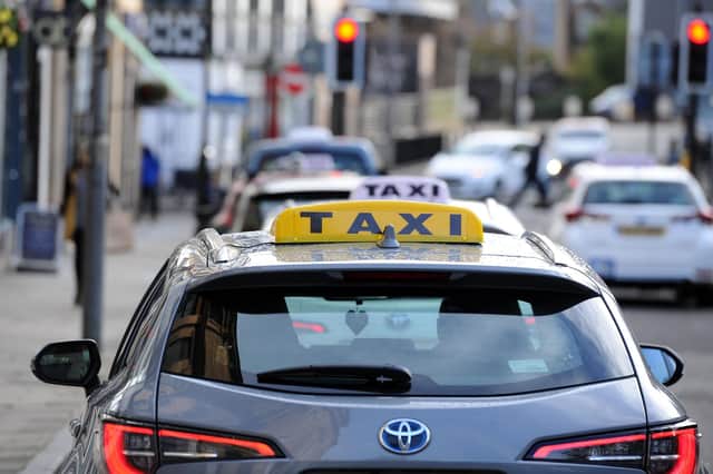 Lower Newmarket Street - taxi rank. (Pic: Michael Gillen)