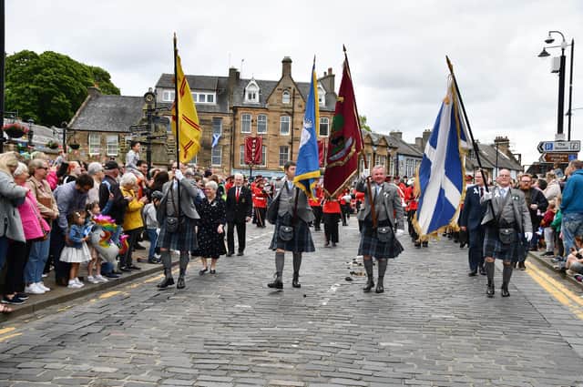 Linlithgow is ready for the 2023 Marches on Tuesday.