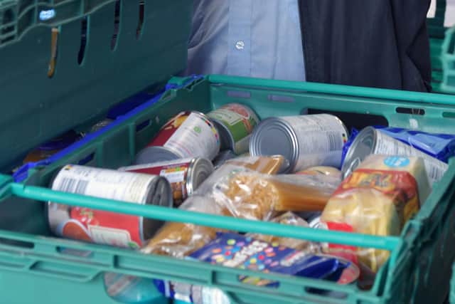 The introduction of Universal Credit has led to financial hardship for some families in Falkirk and a reliance on help from food banks