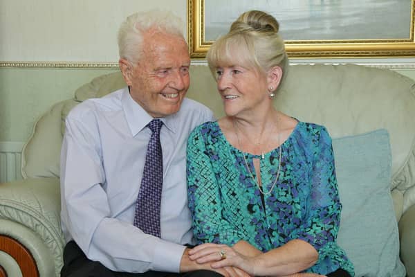 Robert and Margaret Miller who celebrate 60 years of marriage on June 1.