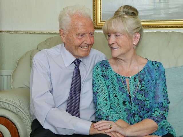 Robert and Margaret Miller who celebrate 60 years of marriage on June 1.