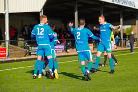 Bo'ness Athletic went four points clear at the top of the East of Scotland third division after beating title-rivals Armadale 4-0 (Pics by Scott Louden)