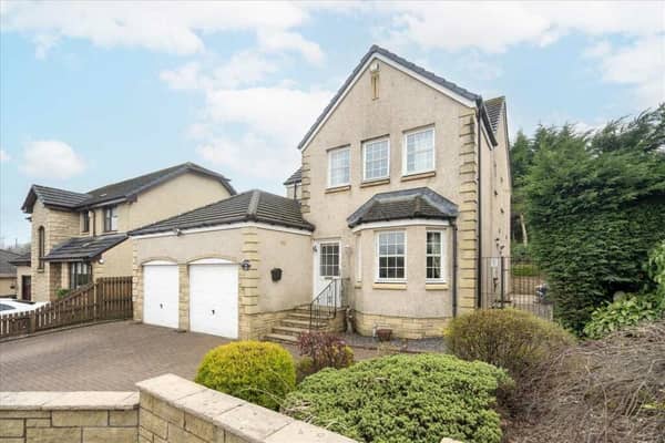 The four-bedroom property in Centurion Way, Camelon is on sale for a fixed price of £385,000.  (Pic: Atrium Estate Agents)