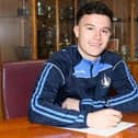 Dylan Tait has signed for Falkirk on loan from Hibs (Photo: Ian Sneddon)
