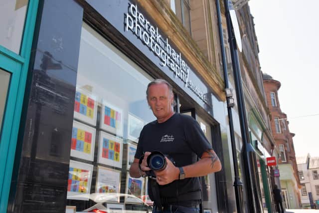 Derek Harley Photography Studio and Gallery in Falkirk is giving away a free photoshoot opportunity to five NHS staff and key workers. Picture: Michael Gillen.