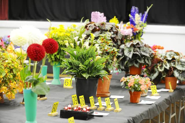 The show was hosted by Grangemouth Horticultural Society.