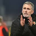 Stenhousemuir manager Gary Naysmith reckons there is ‘no pressure on his side at all’ when they travel to Dunfermline this Saturday in the Scottish Cup fourth round (Photo: Michael Gillen)