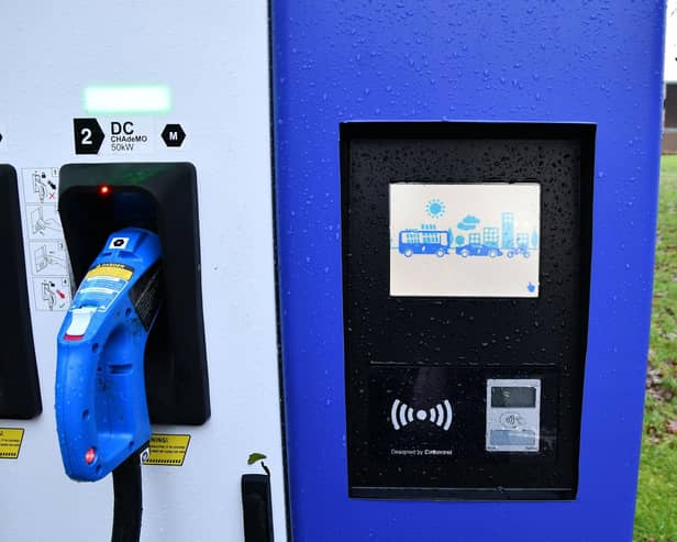 Falkirk has been listed as one of the top 10 'EV Friendly' commuter towns in Scotland   (Picture: Michael Gillen, National World)