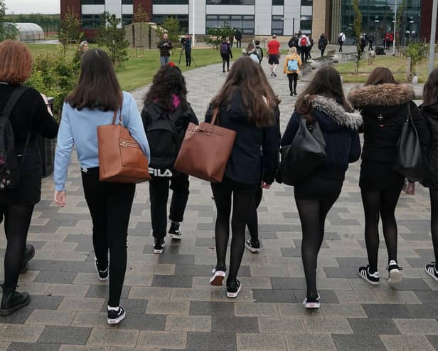 Jason Leitch has said that the day when school children will be able to stop wearing masks "is coming". Picture: PA