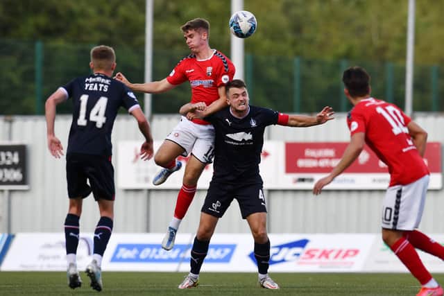 The Bairns drew 0-0 with Stewart Petrie's side on the opening day of the League 1 season