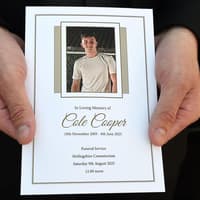Family and friends gather in Bonnybridge for tragic teen Cole Cooper's funeral