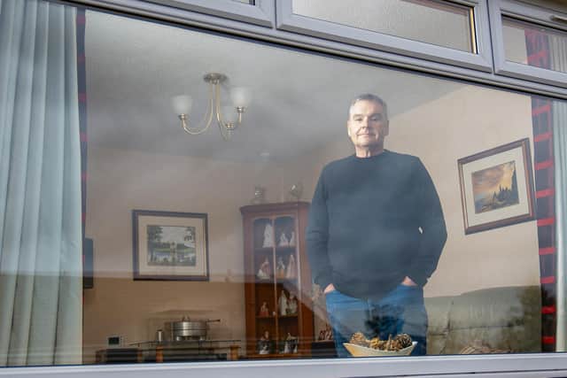 Having worked all his days, 59-year-old Linlithgow man Crawford Flint has found it tough not being able to due to Long Covid.