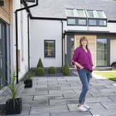 Gill MacLeod and husband David transformed derelict farm buildings into a four-bedroomed family home between Falkirk and Linlithgow.  (Pic: Kirsty Anderson) 24/07/23