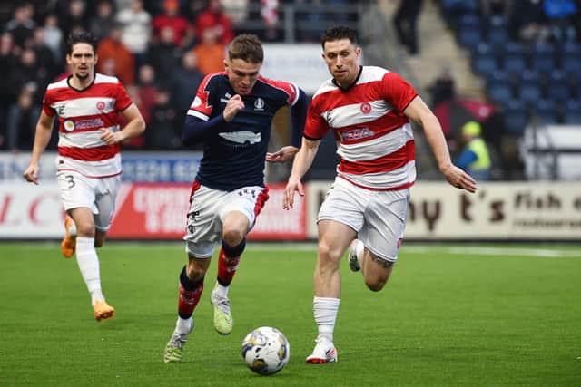 Falkirk drew 0-0 with Hamilton Accies during the first meeting of the campaign (Photo: Michael Gillen)