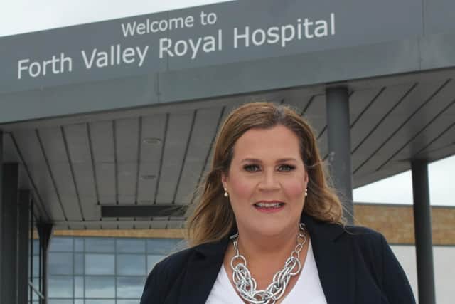 Dr Melanie Cross who has been awarded an OBE for services to respiratory medicine in Forth Valley in The Queen’s Birthday honours.