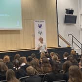 Grangemouth High School pupils take part in the STEM course which highlighted the devastating impact of flooding
(Picture: Submitted)