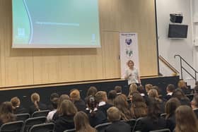 Grangemouth High School pupils take part in the STEM course which highlighted the devastating impact of flooding
(Picture: Submitted)