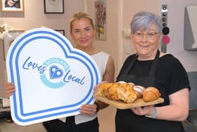Hannah Taylor (left) and Elaine Gilmore, of So Strawberry Cafe, which is featured on the treat trail.