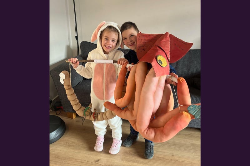 Tiddler Squid Your pictures of World Book Day 2024 across the Falkirk district