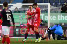 Ross Matthews scored the opener for Raith (Pics Michael Gillen)