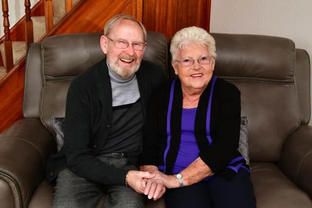 George and Sonia Trevis celebrate 60 years of marriage on October 6, 2022