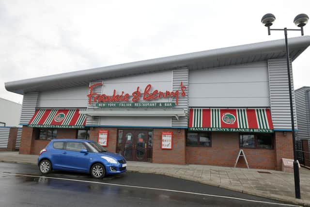 Frankie & Benny's at Falkirk Central Retail Park has had a makeover
