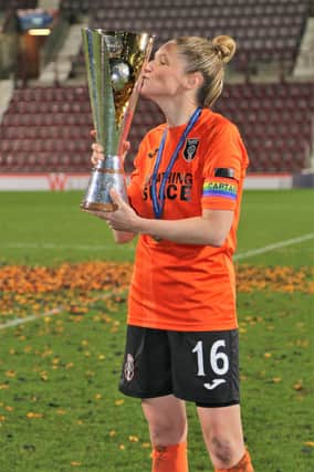 Leanee Ross won 14 SWPL titles (Pic courtesy of Glasgow City)