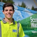Alex Cleland, former Scottish Water apprentice and now full time employee