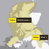 The Met Office is forecasting wintry showers from 1.00pm tomorrow (Wednesday) which will continue through until 3.00pm on Thursday.