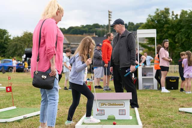 The mini golf will be back again at this year's Foreshore Fun Day.